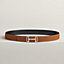 Royal belt buckle & Reversible leather strap 32&nbsp;mm, View: , view 2 of 2
