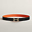 Royal belt buckle & Reversible leather strap 32 mm, view 1 of 2
