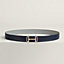 Royal belt buckle & Reversible leather strap 32&nbsp;mm, View: , view 1 of 3