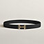 Royal belt buckle & Reversible leather strap 32 mm, view 2 of 2