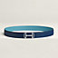 Royal belt buckle & Reversible leather strap 32 mm, view 2 of 2