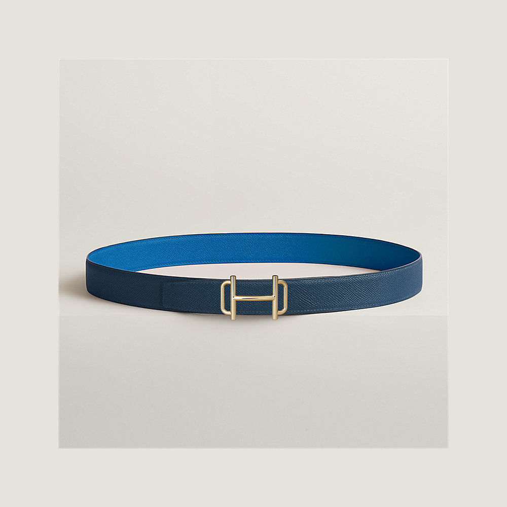 Royal belt buckle & Reversible leather strap 32 mm | Hermès UK