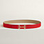 Royal belt buckle & Reversible leather strap 32 mm, view 1 of 2