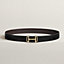 Royal belt buckle & Reversible leather strap 32 mm, view 1 of 2