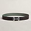 Royal belt buckle & Reversible leather strap 38&nbsp;mm, View: , view 1 of 3