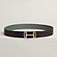 Royal belt buckle & Reversible leather strap 38&nbsp;mm, View: , view 1 of 2