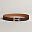 Royal belt buckle & Reversible leather strap 38&nbsp;mm, View: , view 1 of 2