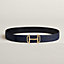 Royal belt buckle & Reversible leather strap 38&nbsp;mm, View: , view 2 of 2