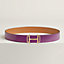 Royal belt buckle & Reversible leather strap 38&nbsp;mm, View: , view 2 of 2