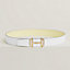 Royal belt buckle & Reversible leather strap 38&nbsp;mm, View: , view 2 of 2