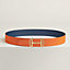 Royal belt buckle & Reversible leather strap 38&nbsp;mm, View: , view 1 of 2