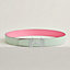 Royal belt buckle & Reversible leather strap 38&nbsp;mm, View: , view 1 of 3