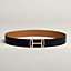 Royal belt buckle & Reversible leather strap 38&nbsp;mm, View: , view 1 of 2