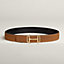 Royal belt buckle & Reversible leather strap 38&nbsp;mm, View: , view 2 of 2