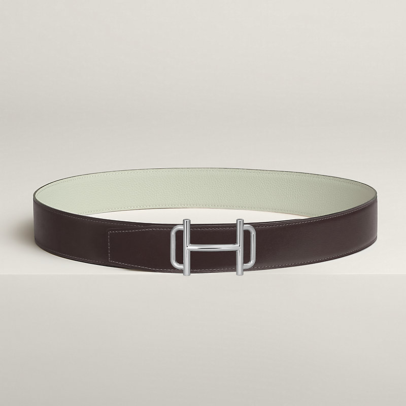 Royal belt buckle & Reversible leather strap 38 mm