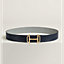 Royal belt buckle & Reversible leather strap 38&nbsp;mm, View: , view 1 of 2