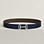 Royal belt buckle & Reversible leather strap 38&nbsp;mm, View: , view 1 of 3