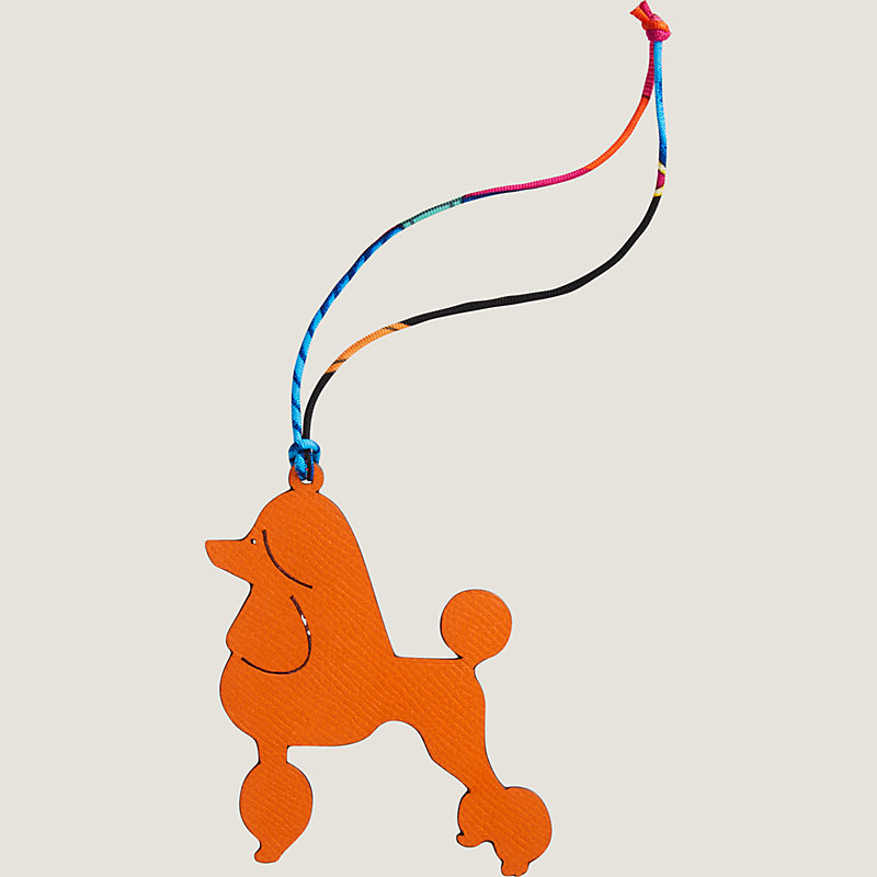 Royal poodle charm