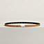 Ruban belt buckle & Hermès sur Mer reversible leather strap 13&nbsp;mm, View: , view 2 of 2