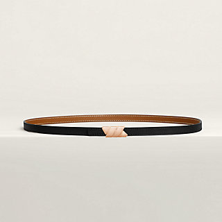 Ruban belt buckle & Reversible leather strap 13 mm | Hermès USA