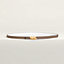 Ruban belt buckle & Reversible leather strap 13&nbsp;mm, View: , view 1 of 2