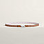 Ruban belt buckle & Trefle leather strap 13&nbsp;mm, View: , view 1 of 2