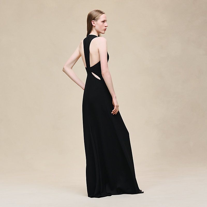 Ruffled long dress