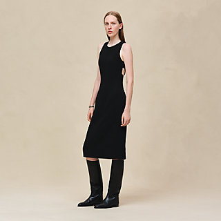 Ruffled sleeveless dress