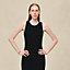 Ruffled sleeveless dress, View: Worn, worn, view 4 of 6