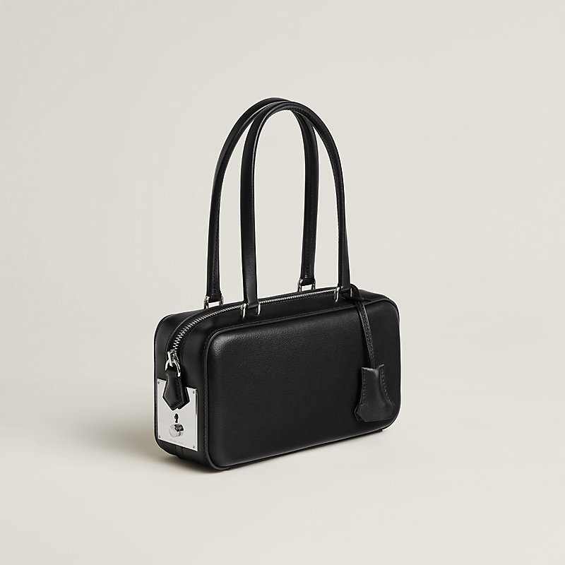 Valise Hermes Faubourg Express Coffre - Édition Limitée - Ivoire - Fabriqué En France