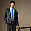 Saddle Demonstration tie, View: Worn, worn, view 2 of 2