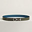 Sailor belt buckle & Contrast reversible leather strap 32&nbsp;mm, View: , view 2 of 3