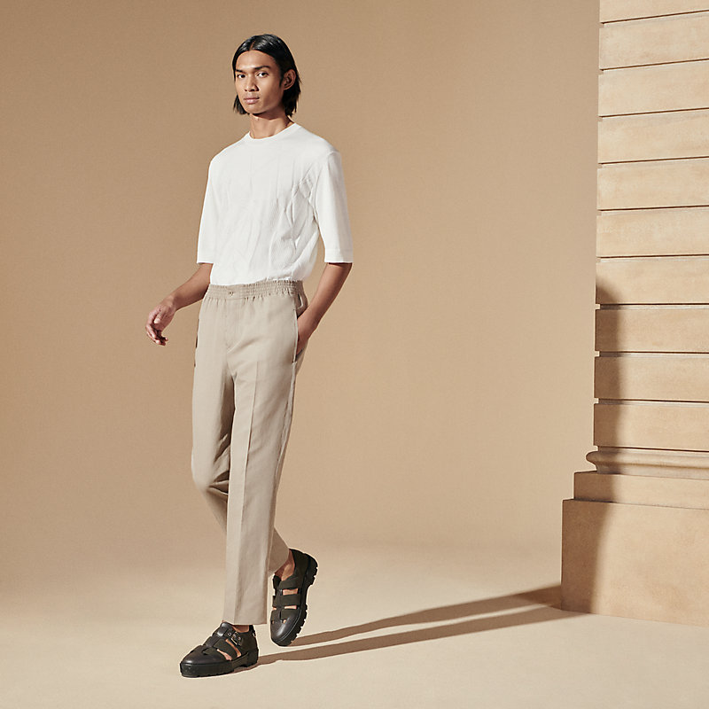 MEN'S LINEN BLEND RELAXED PANTS | UNIQLO IN