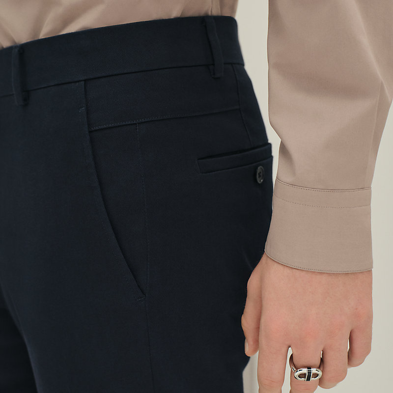 Saint Germain fitted pants - White - 52 | Hermès USA