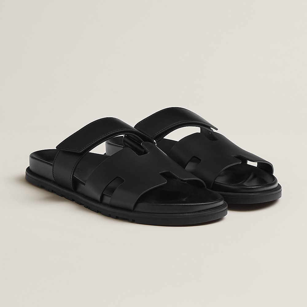 hermès chypre leather mules