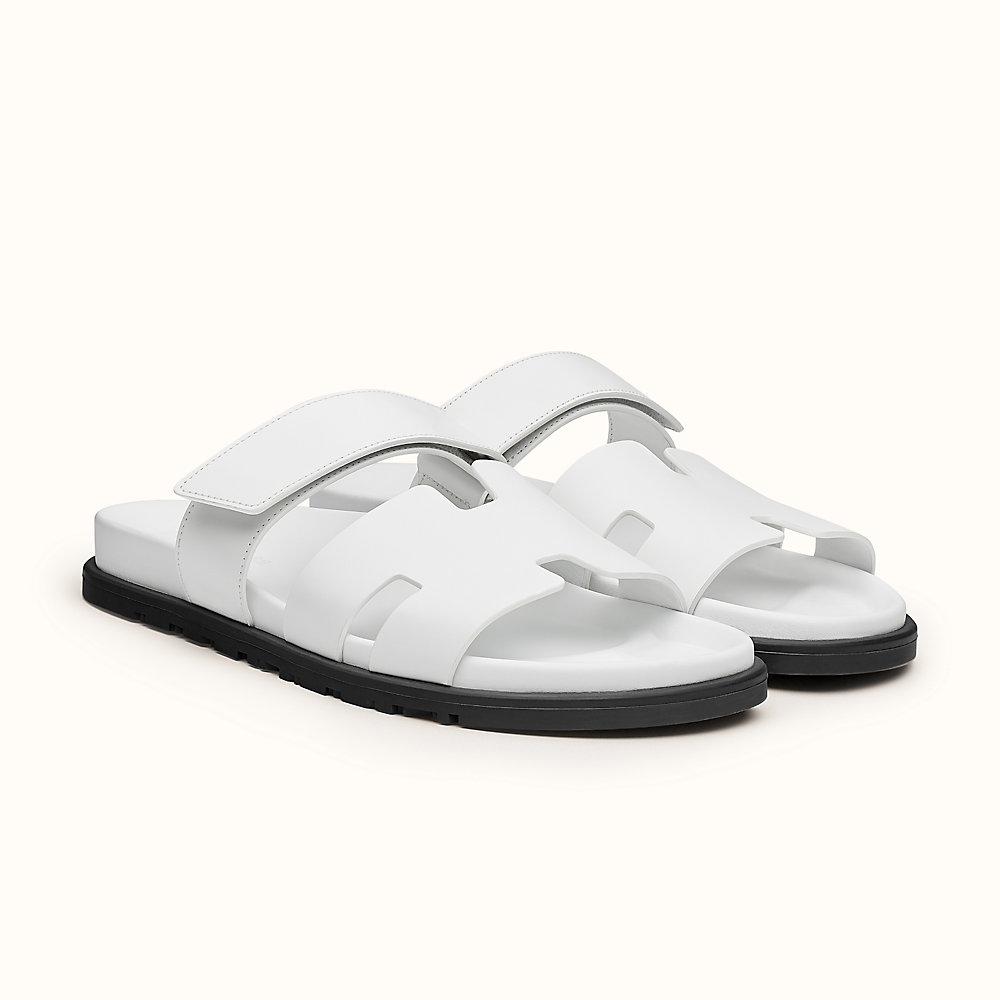 hermès chypre leather mules