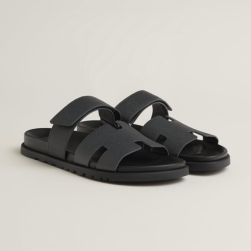 Sandália Chypre - Cinza | Hermès Brasil