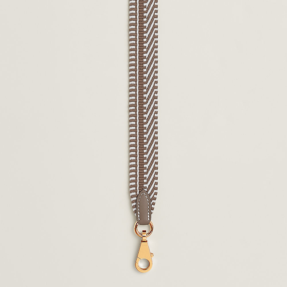 Sangle Cavale 25 mm bag strap | Hermès Canada