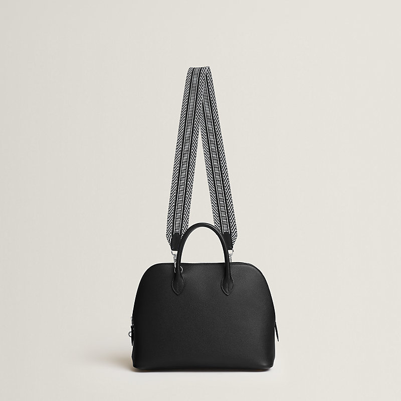 スタイリシュ☆【HERMES】Sangle Cavale ブラックエクルー Sangle Cavale 50 mm bag strap | Hermès UAE