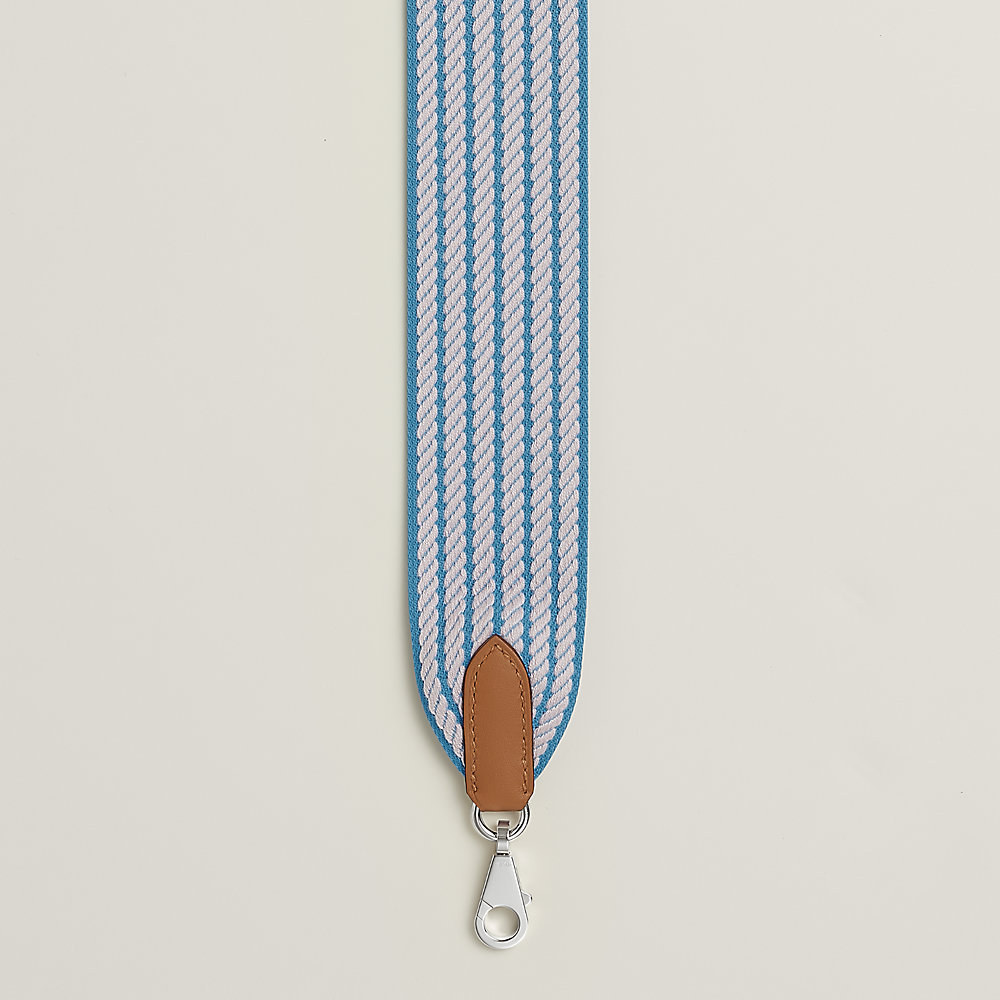 Hermes canvas bag strap sale