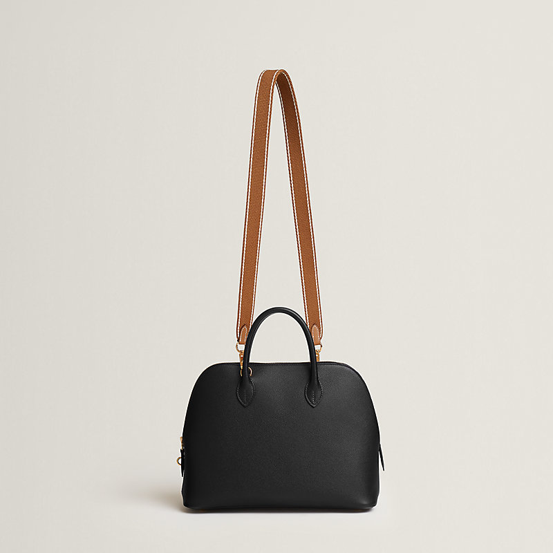 Sangle Wooly Sellier bicolor bag strap