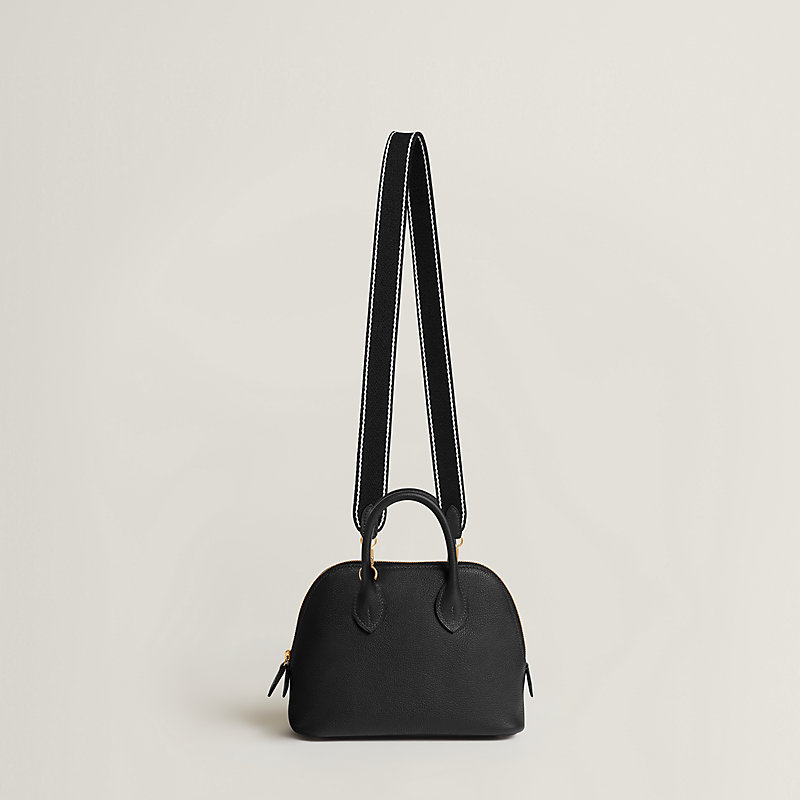 Sangle Wooly Sellier bicolor bag strap