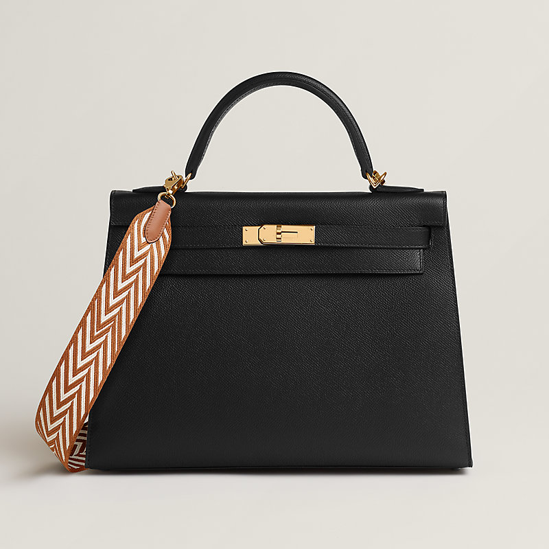 ギフトにも【HERMES】Sangle Flipperball バッグストラップ 50mm 上品に】HERMES《Sangle Flipperball》バッグストラップ 50mm