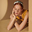 "Sangles en Zigzag Bandana" Gina headband, View: Worn, worn, view 3 of 3