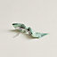 "Sangles en Zigzag Bandana" Grenelle PM hair clip, View: Back, back, view 2 of 3