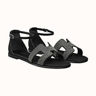 hermes crystal sandals