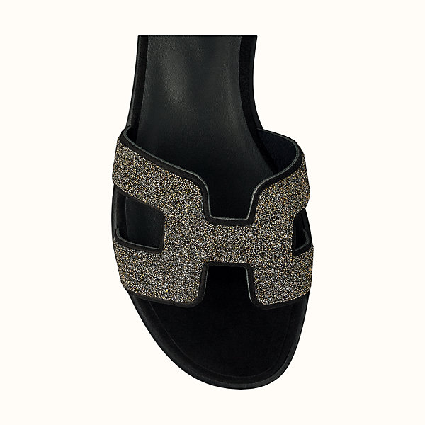 hermes sandals sparkle