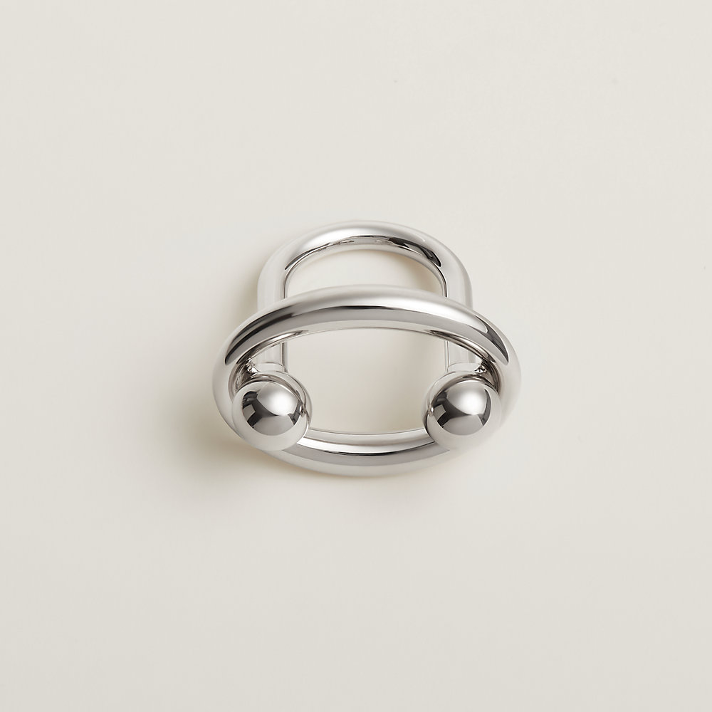Hermès Trio Scarf Ring - Gold - HER393391