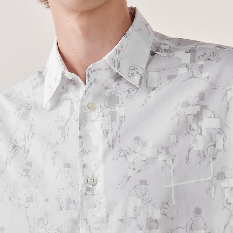 "Saut en Calques" boxy fit shirt