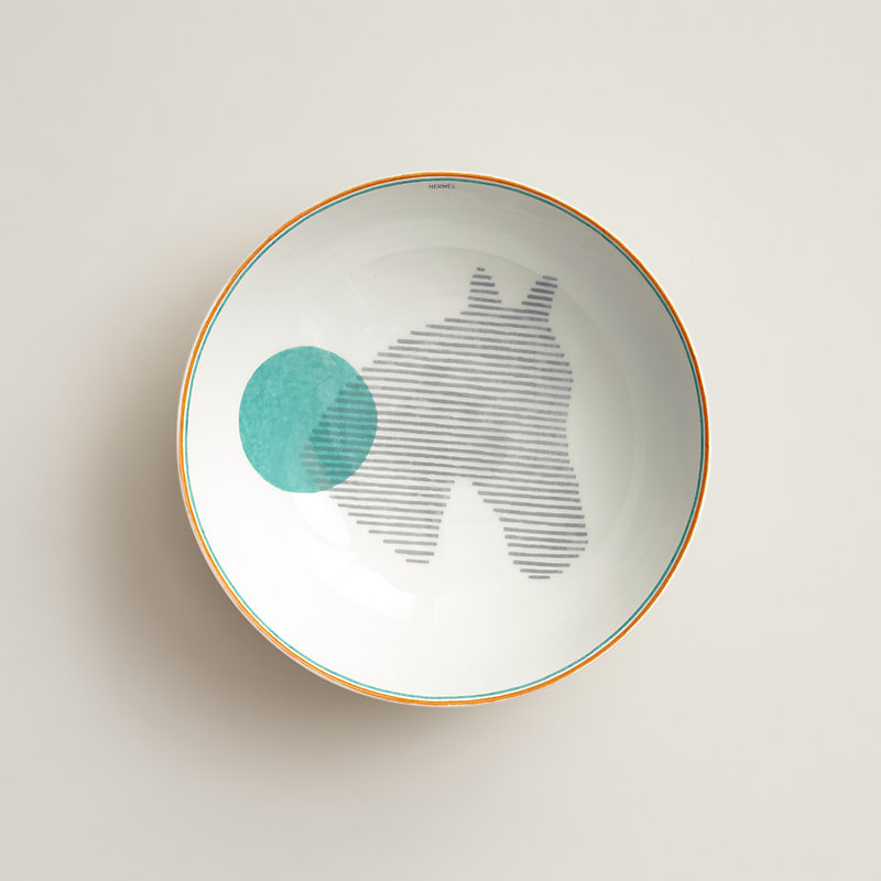 HERMÈS SAUT HERMÈS 皿　シリアルプレート Saut Hermès hollow dish | Hermès USA